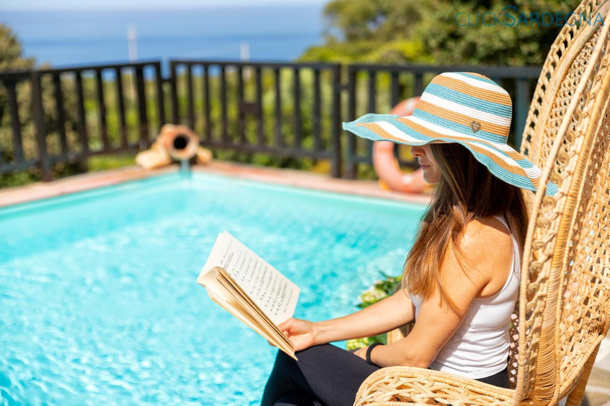 Alghero Villa Barranch With Sea View Swimming Pool For 6 People Extérieur photo