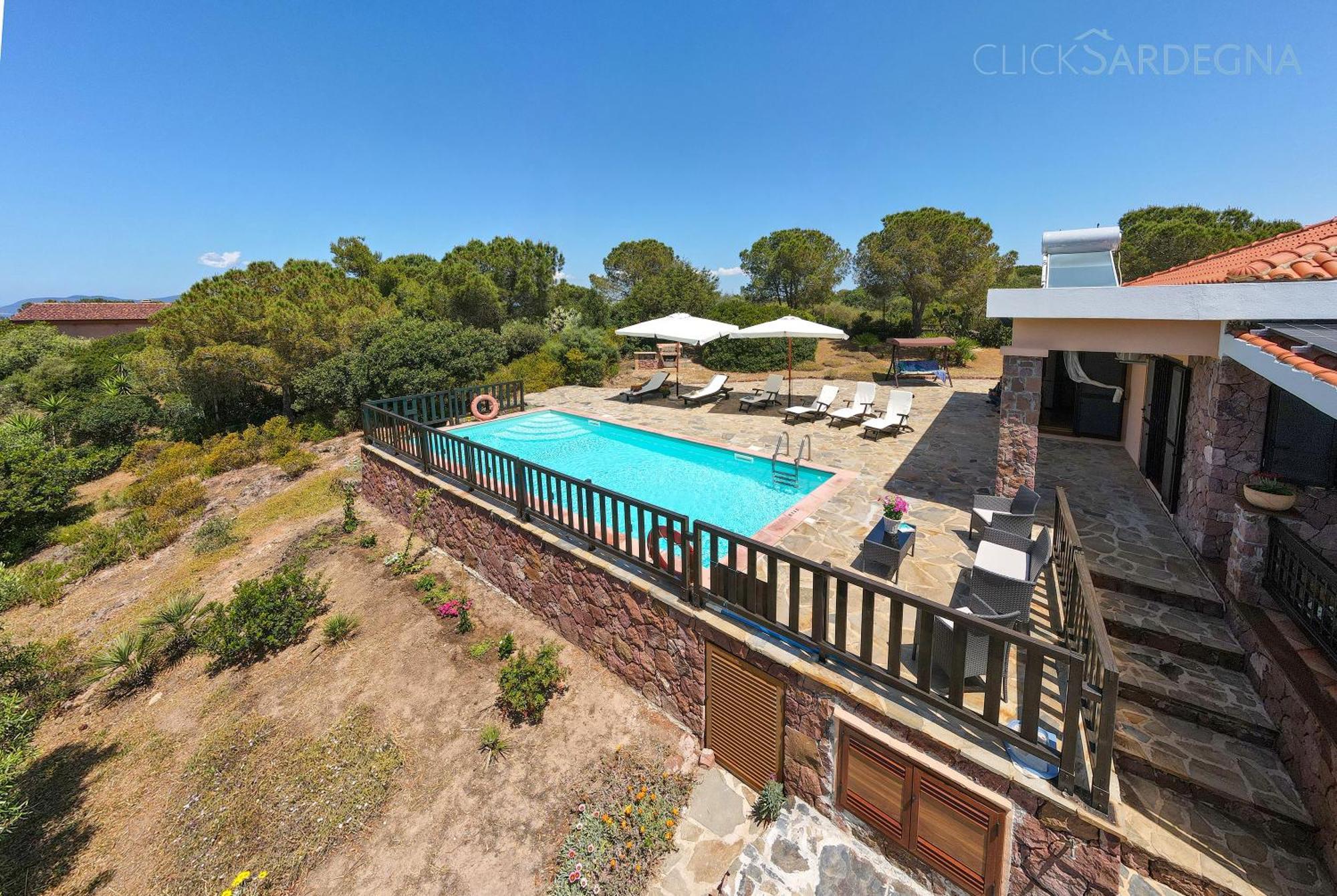 Alghero Villa Barranch With Sea View Swimming Pool For 6 People Extérieur photo