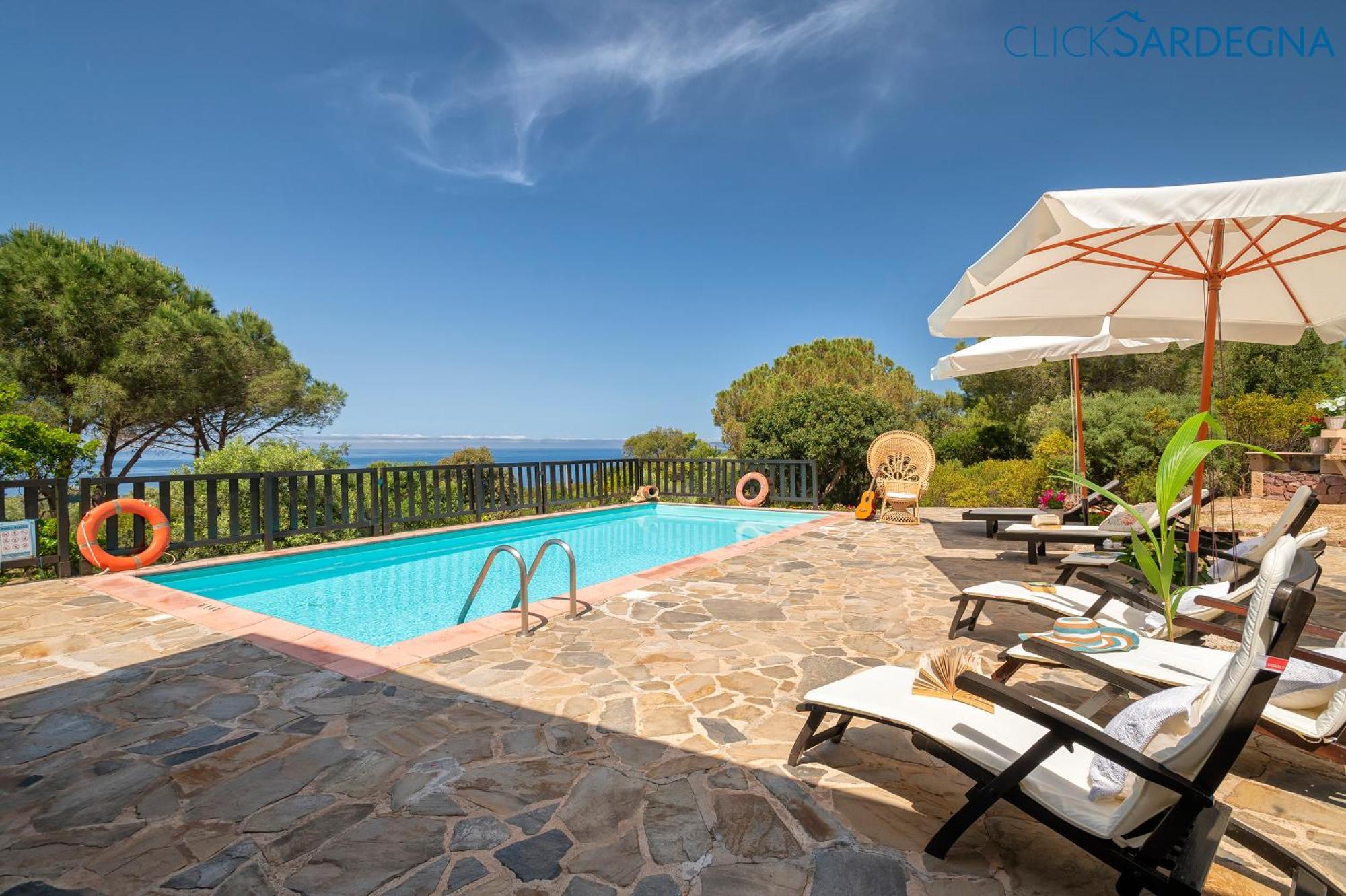 Alghero Villa Barranch With Sea View Swimming Pool For 6 People Extérieur photo
